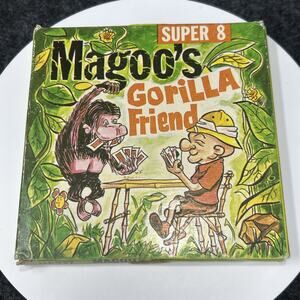 Vintage 1971 Mr Magoo Super 8 Film Magoo's Gorilla Friend UA217 Reel Made in USA